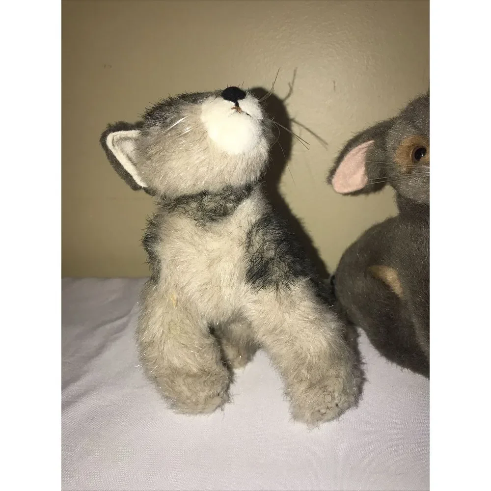 Smithsonian Institution Rabbit & fox Stuffed‎ Animal Little Soundprints 2003